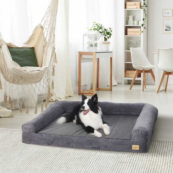 Orthopedic Pet Mattress Couch Sleeping Bed Cushion With Removable Washable Cover Pet Beds