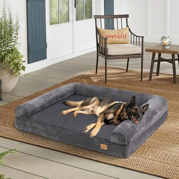 Orthopedic Pet Mattress Couch Sleeping Bed Cushion With Removable Washable Cover Pet Beds