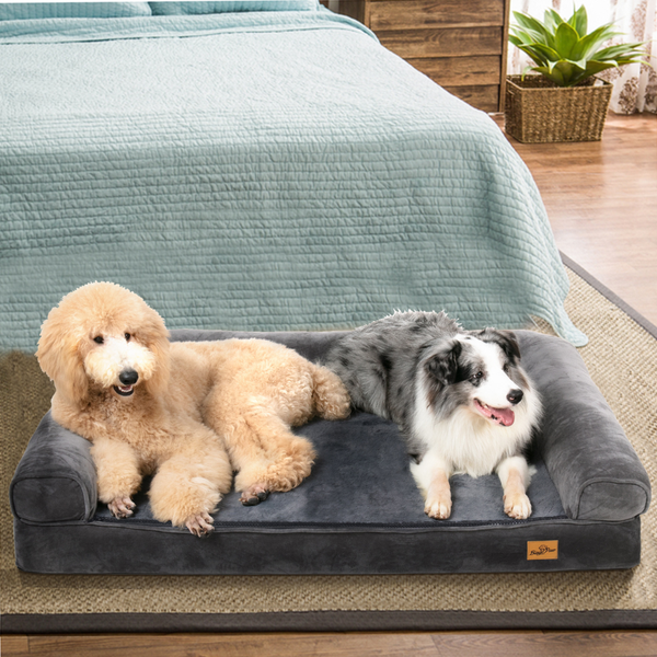 Orthopedic Pet Mattress Couch Sleeping Bed Cushion With Removable Washable Cover Pet Beds