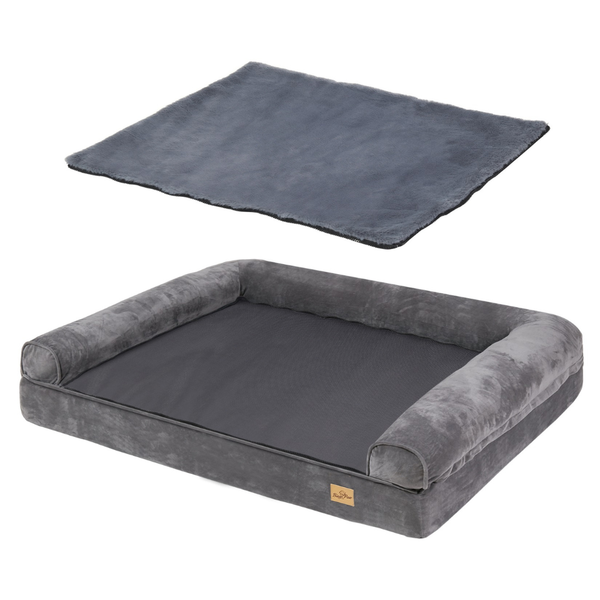 Orthopedic Pet Mattress Couch Sleeping Bed Cushion With Removable Washable Cover Pet Beds