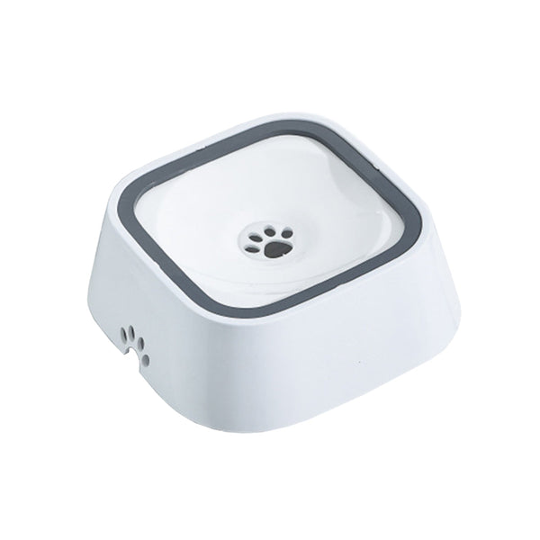 Floating Pet Water Bowl With Waterproof Mat Dog Bowls