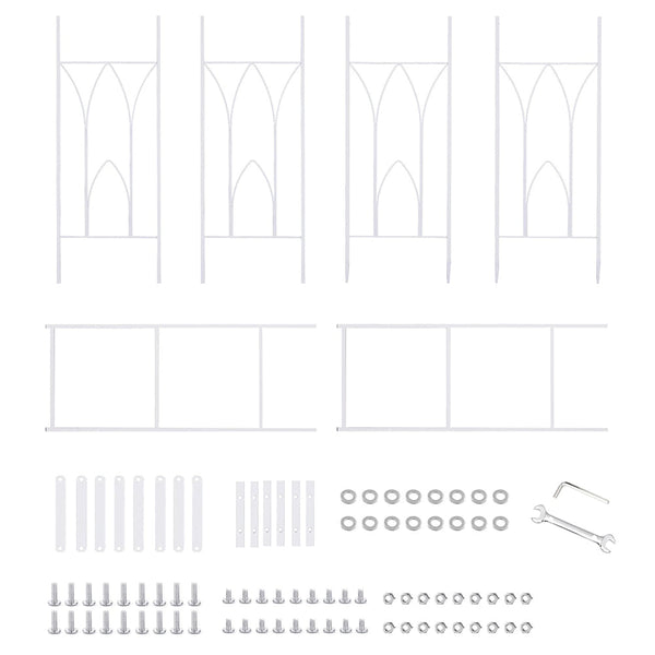 Stereoscopic Garden Arch Arbor Metal Wedding Decor Pergola Trellis Garden Arches