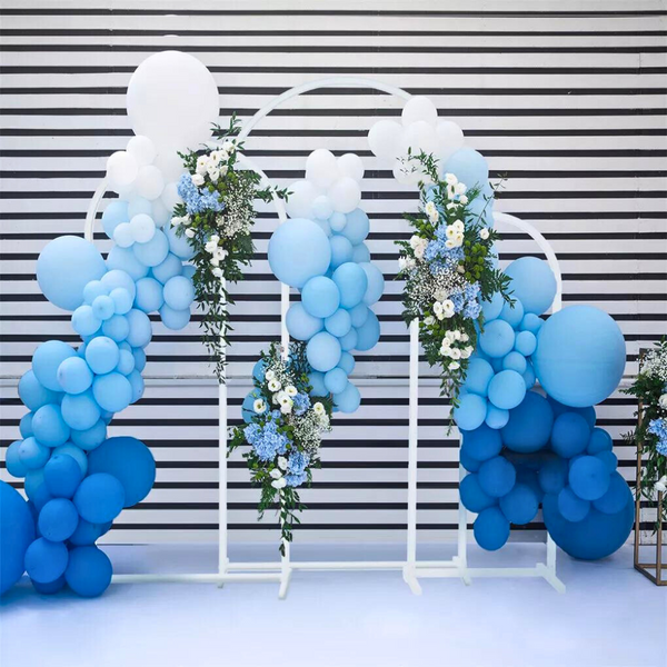 Set Of 3 Wedding Metal Backdrop Arch Balloon Frame Venue Decorations