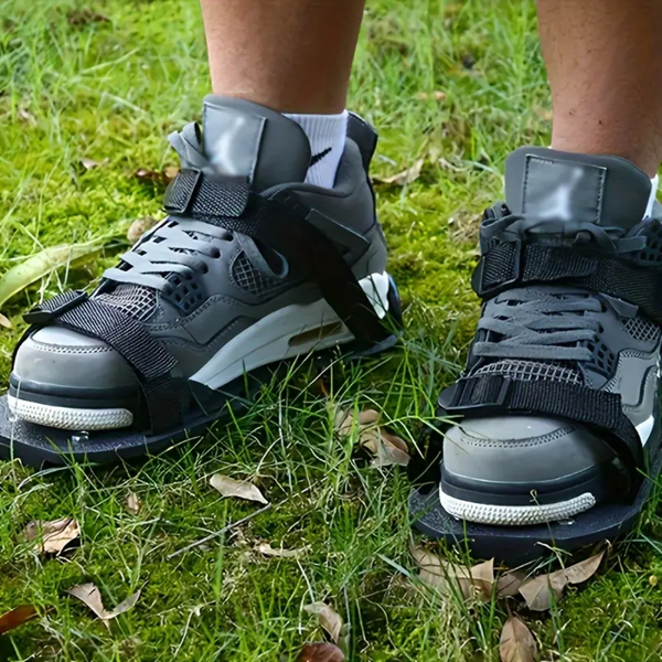 Garden Nail Shoes Yard Grass Cultivator Lawn Aerating Spikes Sandals With Straps Other Garden Hand Tools & Equipment