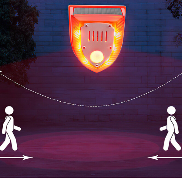 Solar Animal Repeller Motion Induction Detector Security Alarm Personal Alarms