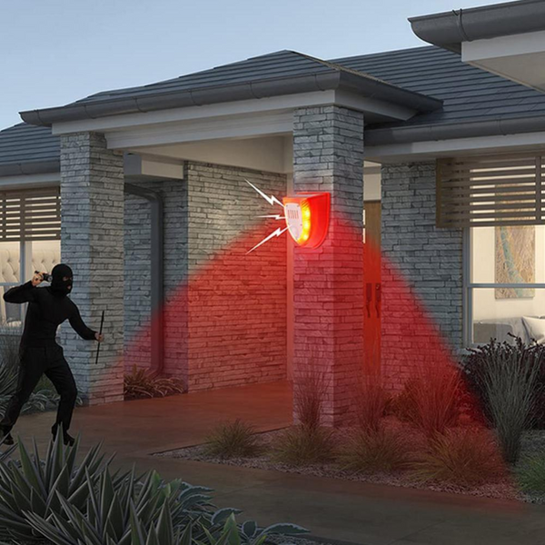 Solar Animal Repeller Motion Induction Detector Security Alarm Personal Alarms