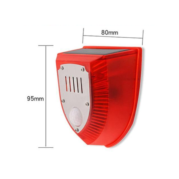 Solar Animal Repeller Motion Induction Detector Security Alarm Personal Alarms