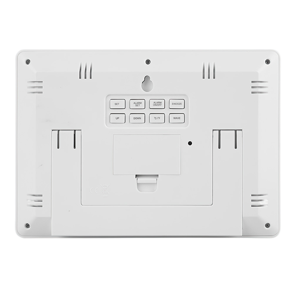 Large Lcd Screen Electronic Wall Desk Digital Alarm Clock Alarm Clocks & Clock Radios