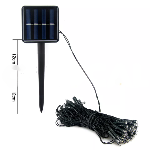 Solar Fairy String Lights 100/200/500 Led Outdoor Garden Christmas Party Decor Seasonal Decorations