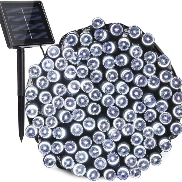 Solar Fairy String Lights 100/200/500 Led Outdoor Garden Christmas Party Decor Seasonal Decorations