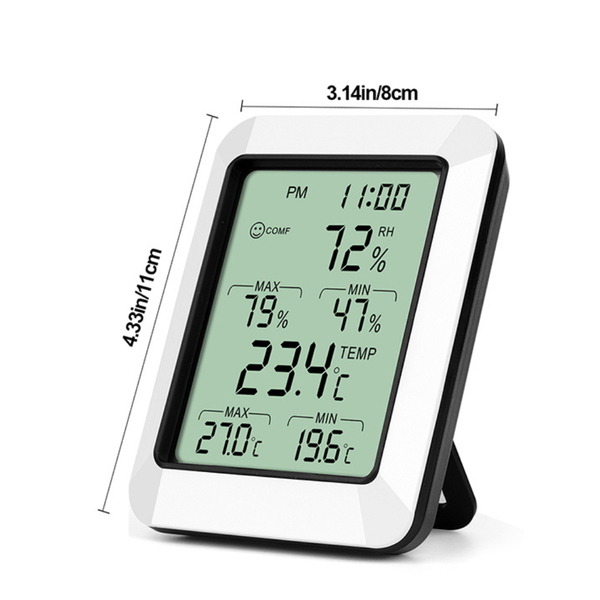 Digital Lcd Humidity Meter Indoor Hygrometer Thermometer Temperature Hygrometers