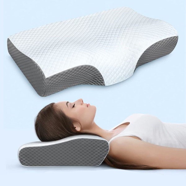 Cervical Memory Foam Pillow Neck Contour Rebound Pain Relief Support New Pillows
