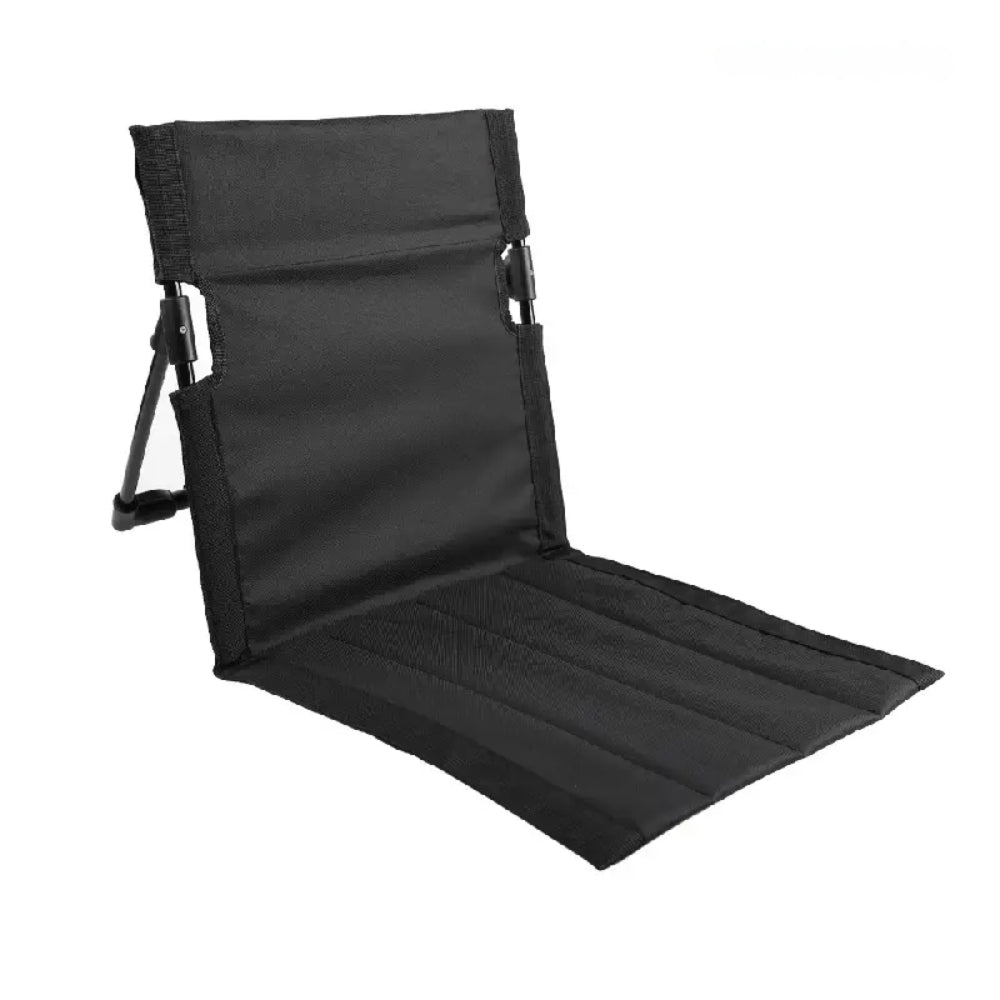 Foldable Camping Chair Outdoor Garden Park Single Lazy Backrest Cushion Camping Chairs
