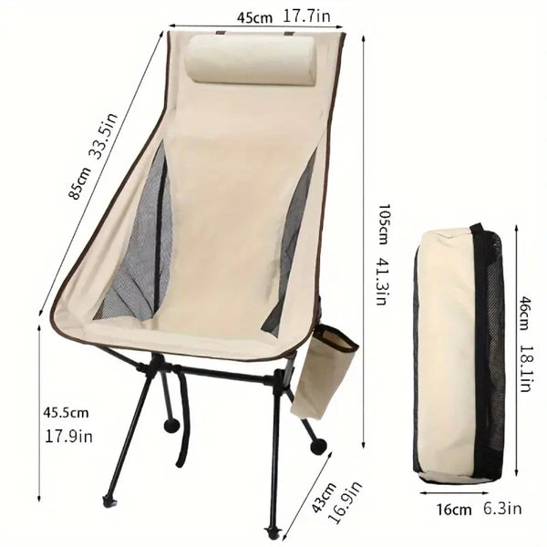 Ultra Light Camping Chair With Headrest Camping Chairs