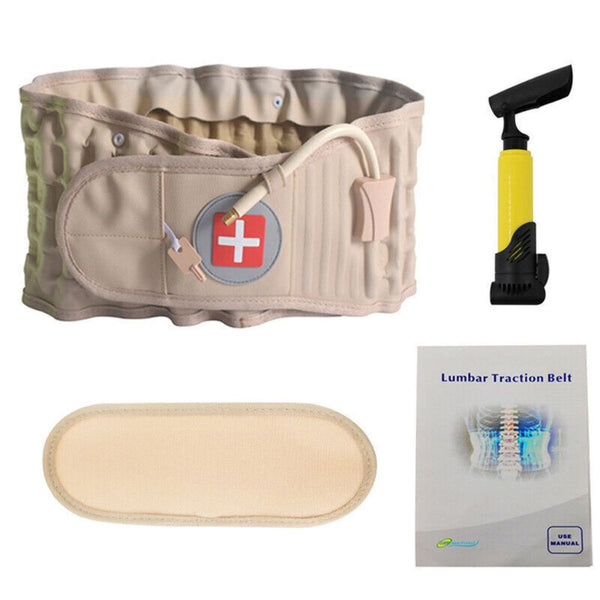 Premium Lumbar Traction Belt For Ultimate Back Pain Relief Orthotics Braces & Sleeves