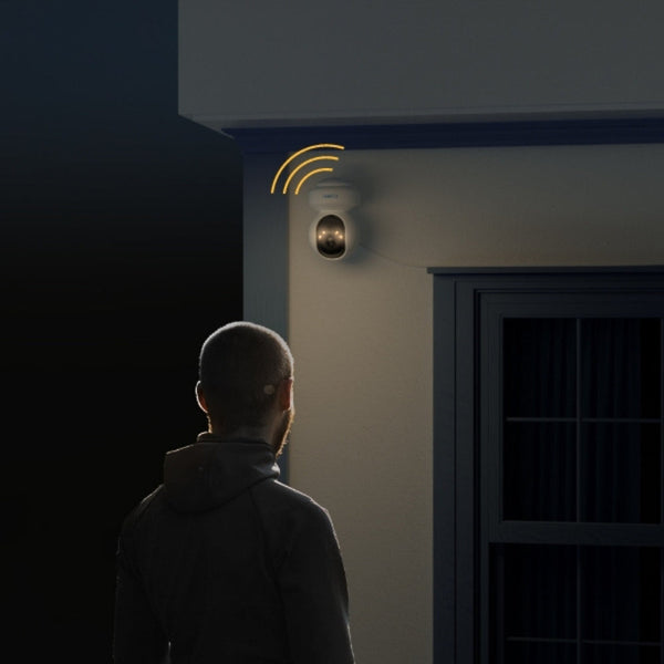 2K Outdoor Wifi Security Camera Full Color Night Vision Surveillance Security Cameras