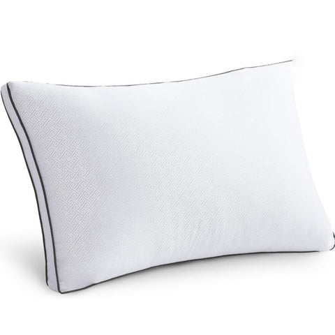Premium High Resilience Pillows With Breathable Design And Washable Pillowcases Cushion Covers