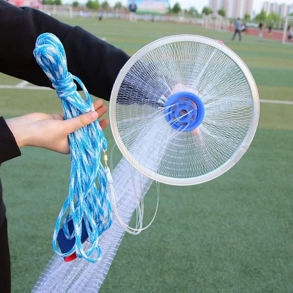 Premium Throwing Fishing Net Durable Nylon And Steel Construction Nets