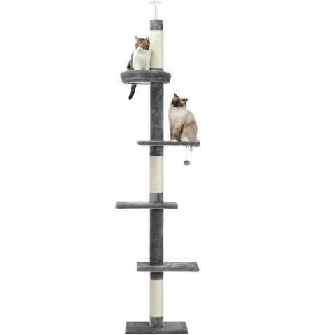 Cat Tree Condo Scratching Post Floor To Ceiling Furniture & Scratchers