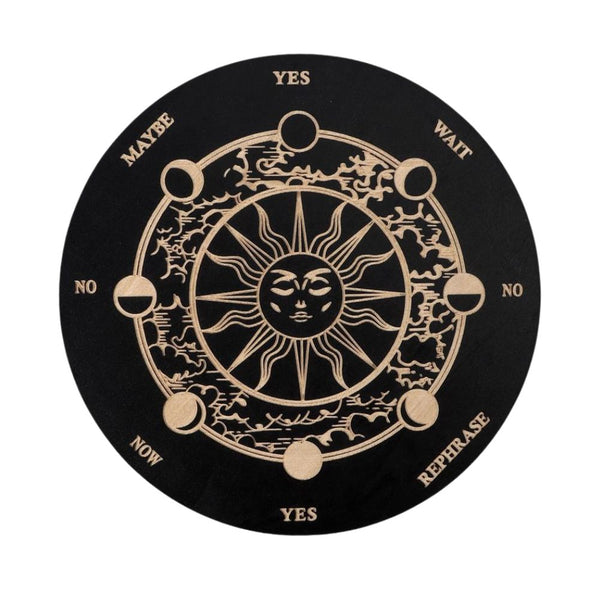 Moon And Star Pendulum Board For Metaphysical Healing Divination Other Home Décor