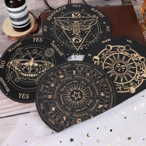 Moon And Star Pendulum Board For Metaphysical Healing Divination Other Home Décor