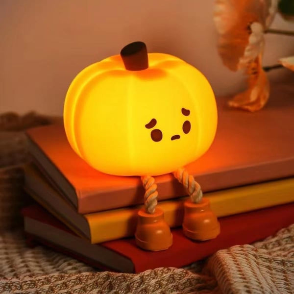 Pumpkin Night Light Dimmable Bedside Decor Night Lights