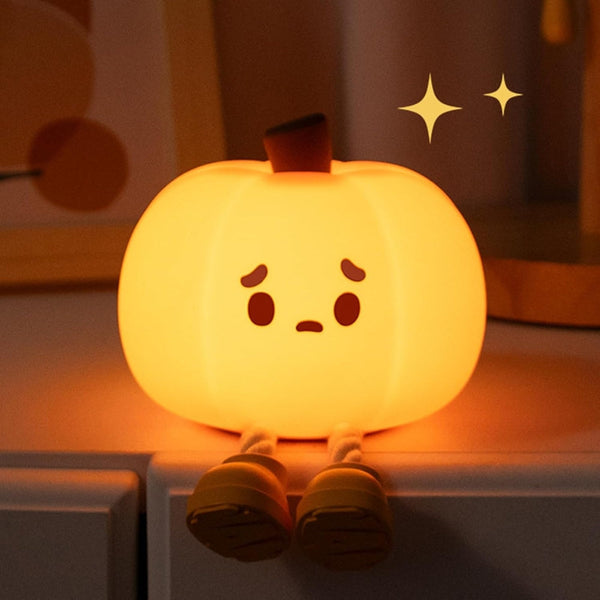 Pumpkin Night Light Dimmable Bedside Decor Night Lights