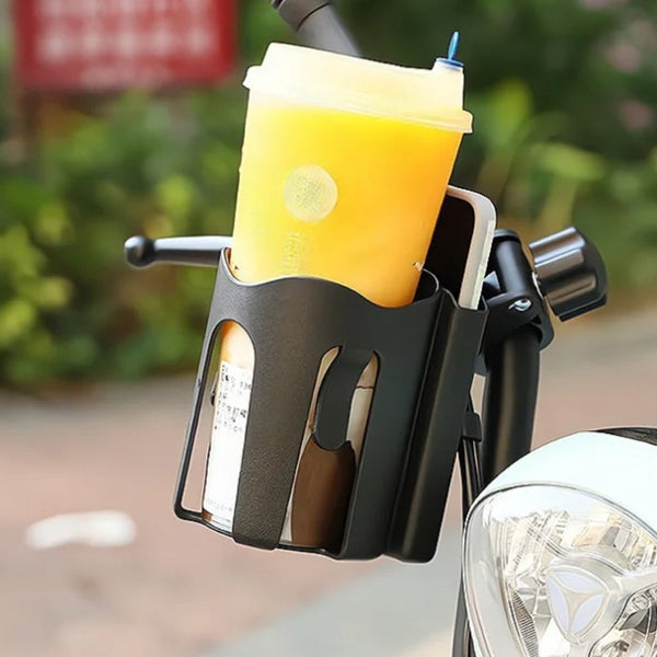 Little One Stroller Water Cup Holder With Mobile Phone Pram Cup Holders & Snack Trays