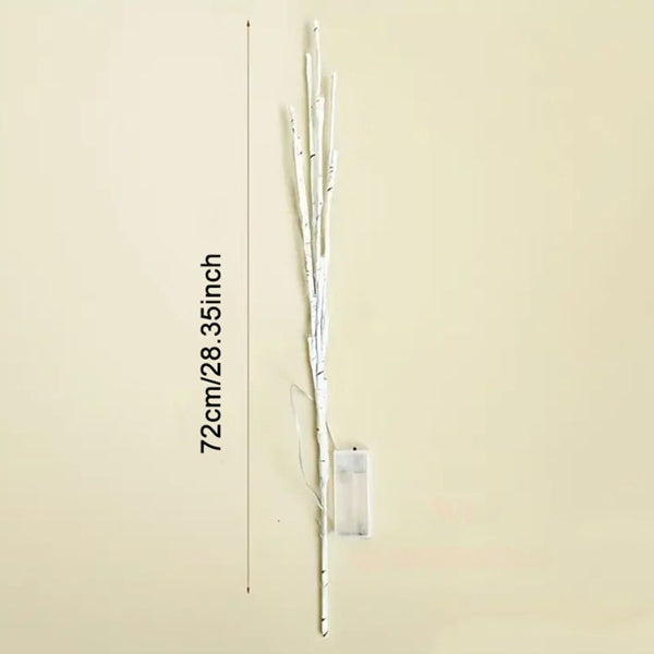 Led White Birch Branch Light For Festive Home And Wedding Decor String Lights