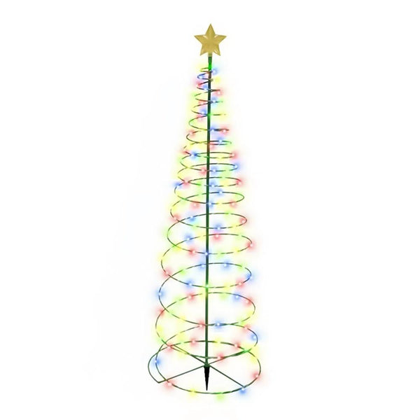Festive Solar Christmas Tree Lights For Outdoor Garden Scene Seasonal Decorations