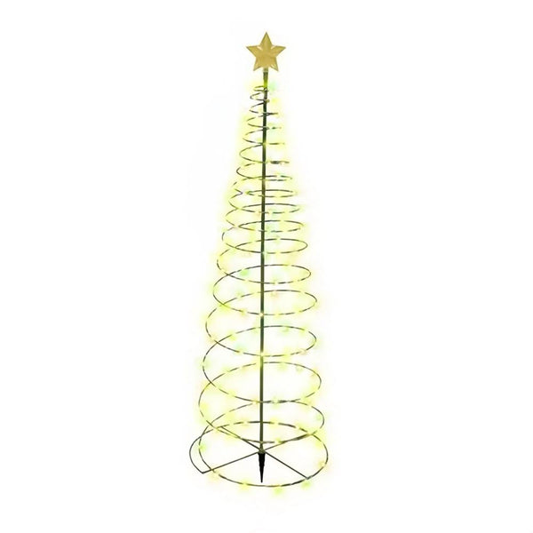 Festive Solar Christmas Tree Lights For Outdoor Garden Scene Seasonal Decorations