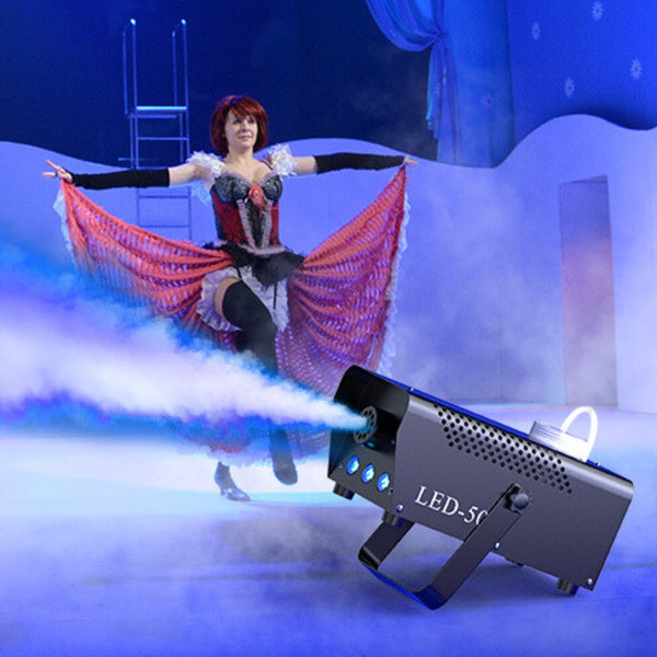 500W Fogger Stage Rgb Led Effect Dj Smoke Machine Disco Wedding Lights Stage Lighting Single Units