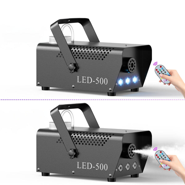 500W Fogger Stage Rgb Led Effect Dj Smoke Machine Disco Wedding Lights Stage Lighting Single Units
