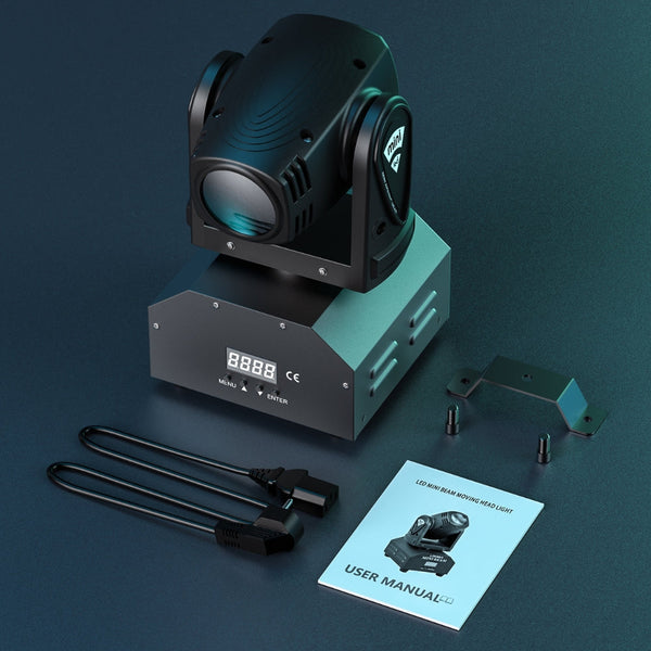 15W Mini Led Moving Head Light Dmx512 Rgbw Beads 4 In Beam Stage Stage Lighting Single Units