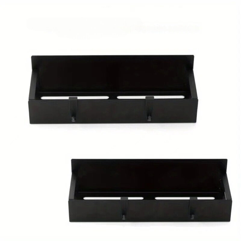 2Pcs Magnetic Storage Shelf Household Kitchen Refrigerator Hanging Shelves