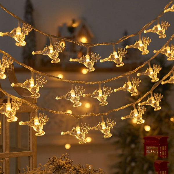 Christmas Tree Led String Lights Festive Home Decor And Gift Seasonal Decorations