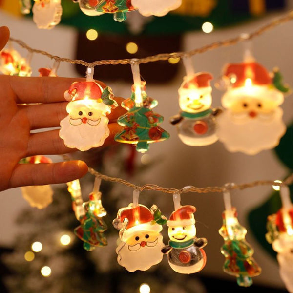 Christmas Tree Led String Lights Festive Home Decor And Gift Seasonal Decorations