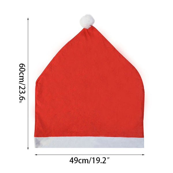 Christmas Chair Cover Decoration For Home Table Dinner Back Seasonal Decorations