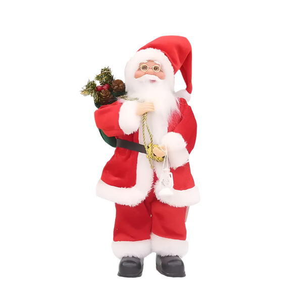 Christmas Home Decor Santa Claus Doll With Gift Bags Seasonal Decorations