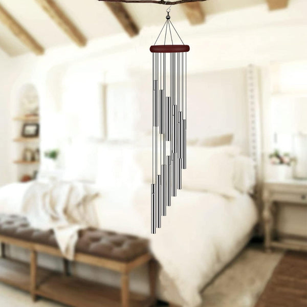 12 Tubes Aluminum Alloy With Hook Wind Chimes