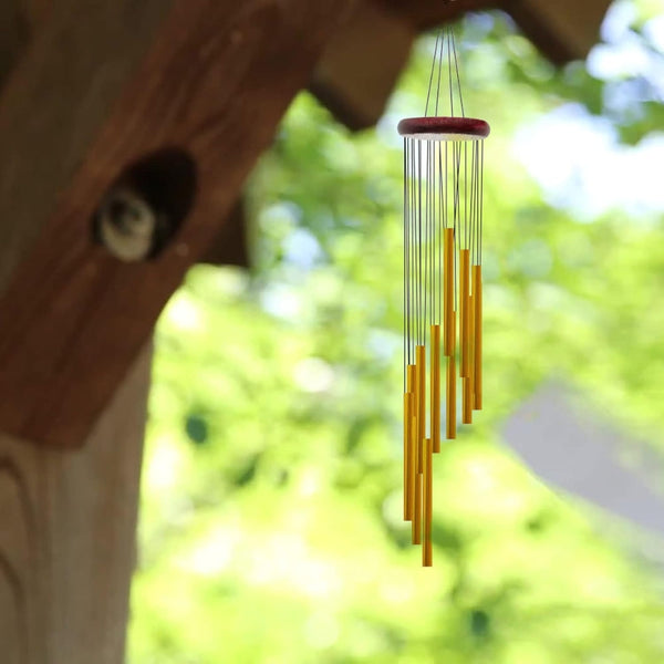 12 Tubes Aluminum Alloy With Hook Wind Chimes
