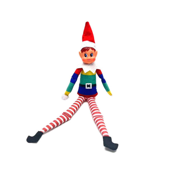 Christmas Elf Behaving Badly Plush Toy Seasonal Decorations