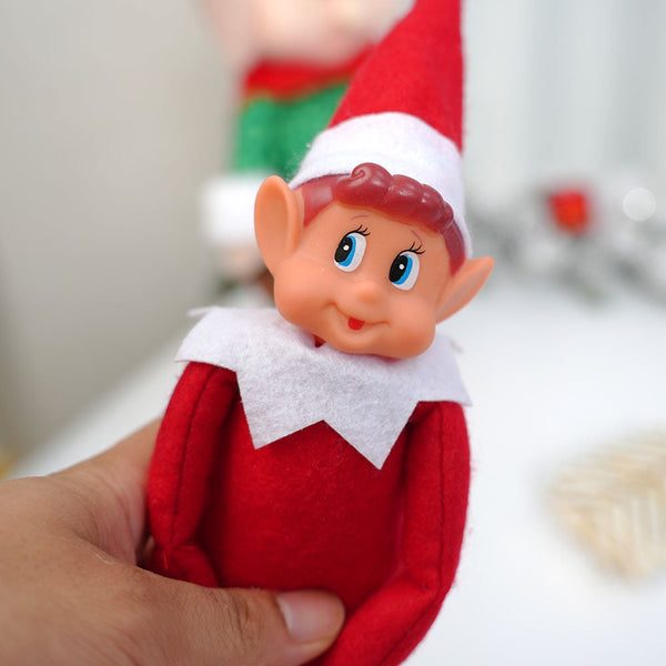 Christmas Elf Behaving Badly Plush Toy Seasonal Decorations