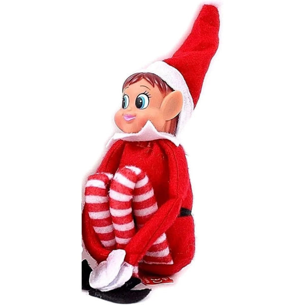 Christmas Elf Behaving Badly Plush Toy Seasonal Decorations