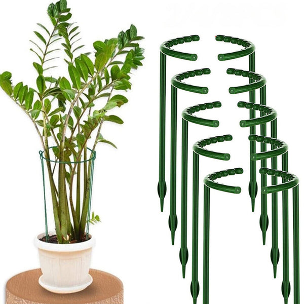Plastic Plant Support Pile Frame Greenhouse Arrangement Flower Vine Climbing Bracket Plant Stands