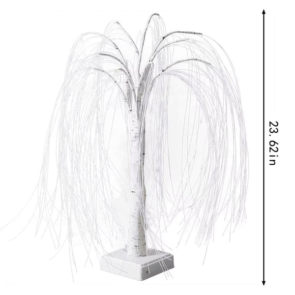 192 Led Willow Branch Lamp Dual Use For Home & Party Decor String Lights