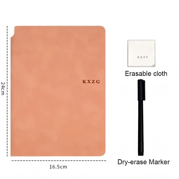 Reusable Whiteboard Notebook Set With Pen Cloth And Planner Whiteboards