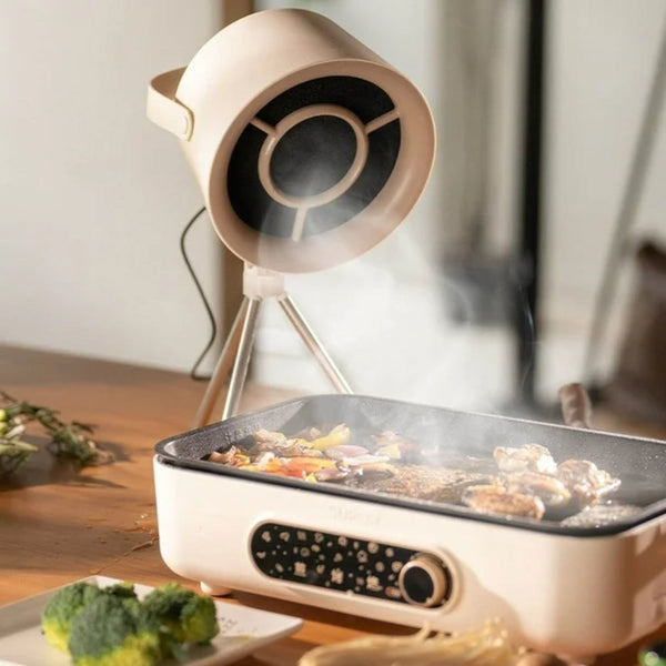 Usb Desktop Range Hoods Portable Exhaust Fan Small Kitchen Extractor Barbecue Rangehoods