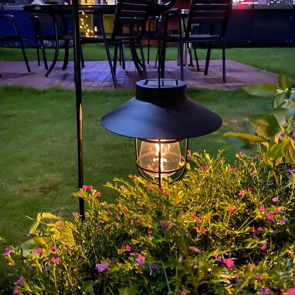 Metal Solar Lantern For Outdoor Decor Lanterns