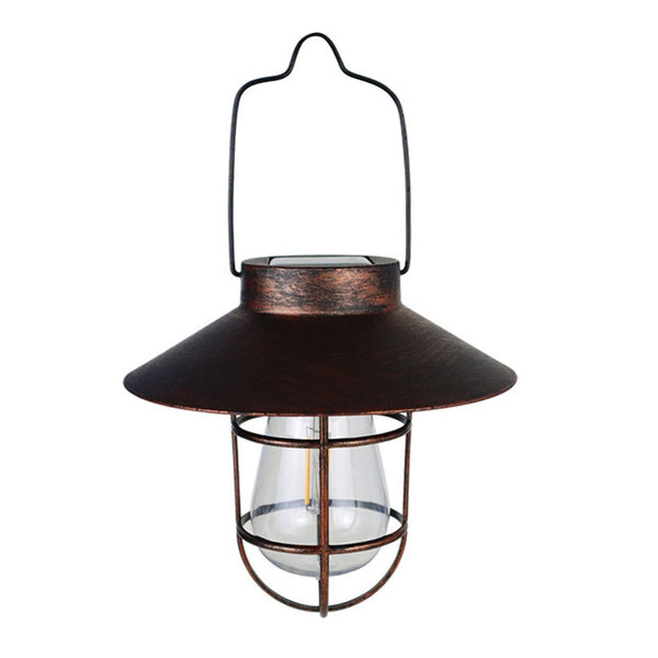Metal Solar Lantern For Outdoor Decor Lanterns